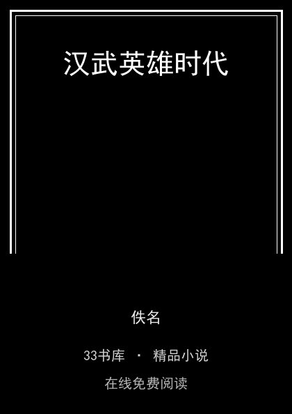 汉武英雄时代封面