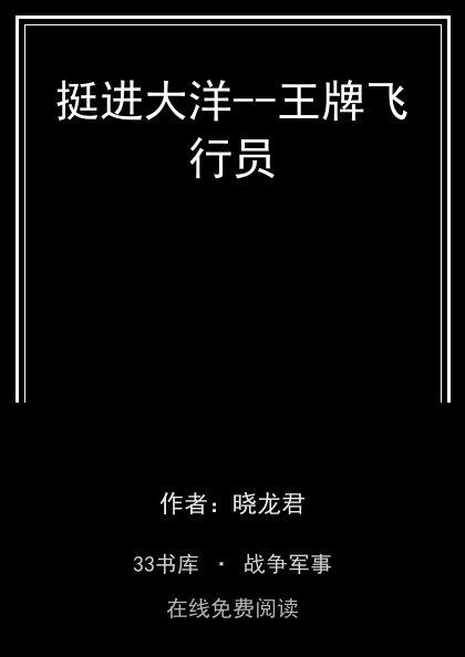 挺进大洋--王牌飞行员封面