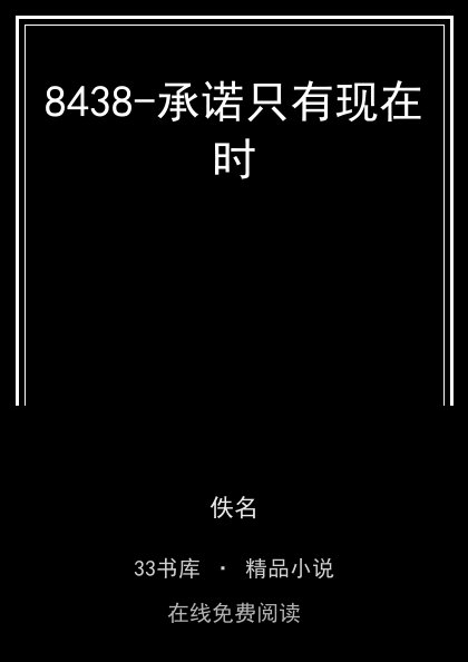 8438-承诺只有现在时封面