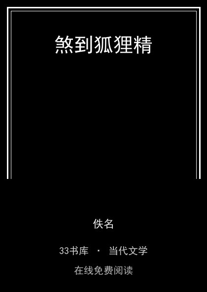 煞到狐狸精封面