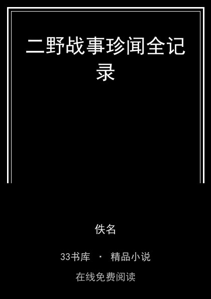 二野战事珍闻全记录 封面