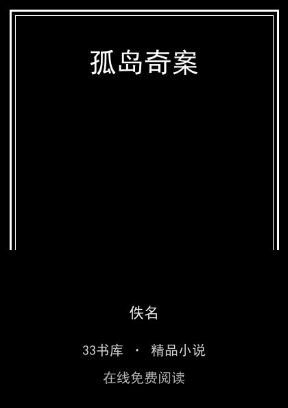 孤岛奇案封面