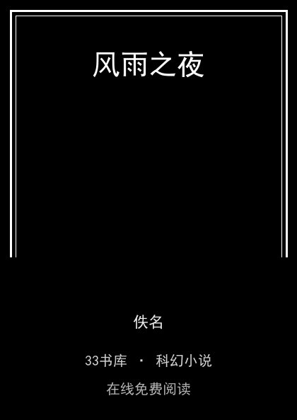 风雨之夜 封面