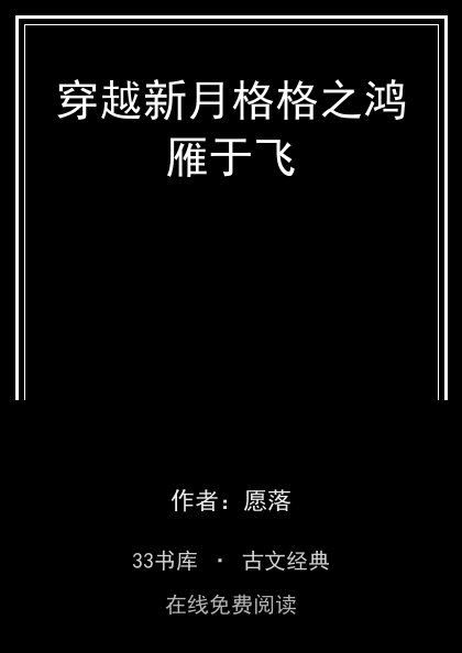 穿越新月格格之鸿雁于飞封面