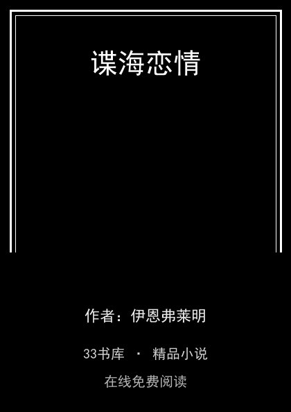 谍海恋情封面