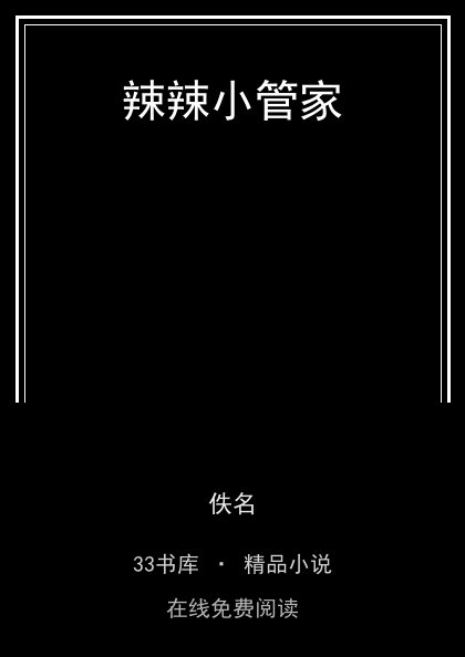 辣辣小管家封面