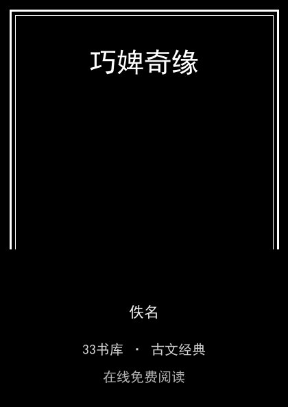 巧婢奇缘封面