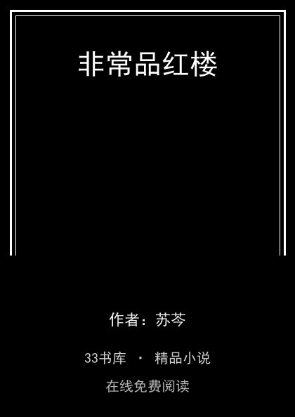 非常品红楼 封面