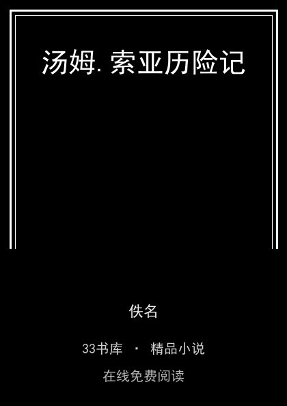 汤姆.索亚历险记 封面