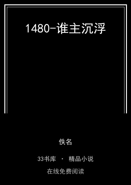 1480-谁主沉浮 封面