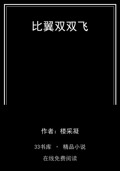 比翼双双飞封面