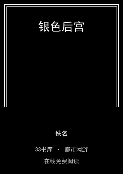 银色后宫封面