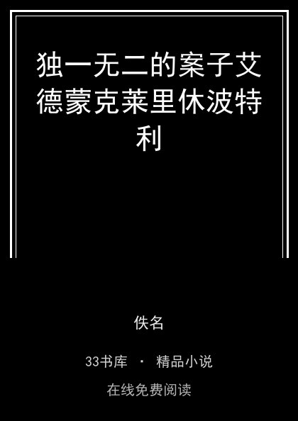 独一无二的案子艾德蒙克莱里休波特利封面