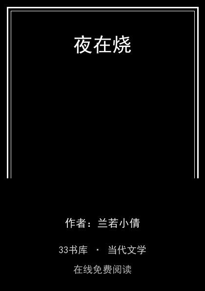 夜在烧 封面