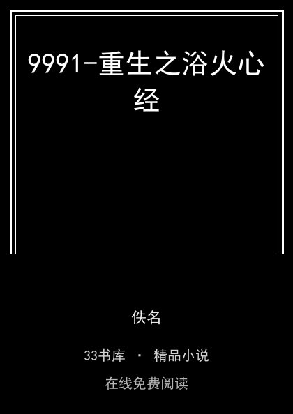 9991-重生之浴火心经封面