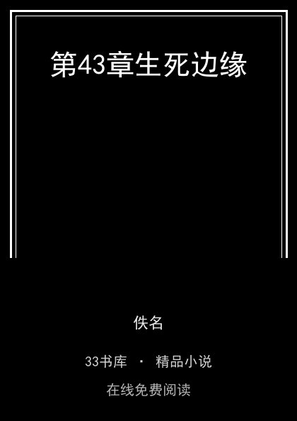 第43章生死边缘封面