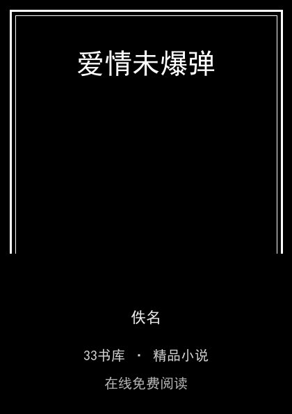 爱情未爆弹封面