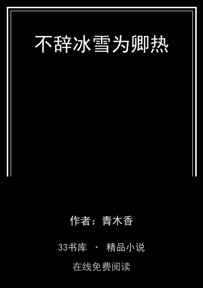 不辞冰雪为卿热封面