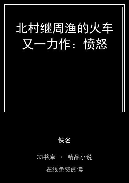 北村继周渔的火车又一力作：愤怒封面