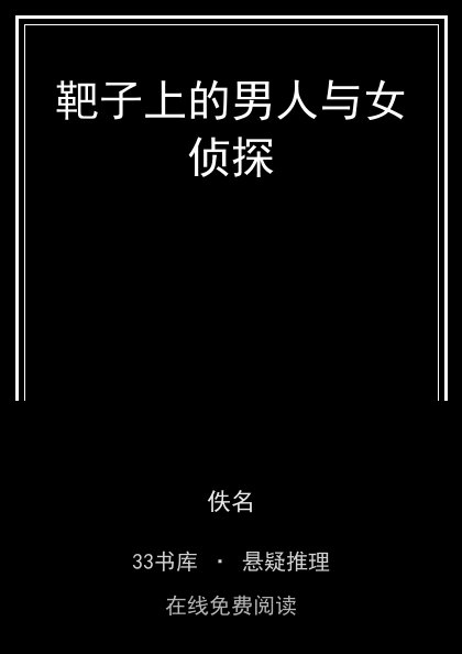 靶子上的男人与女侦探 封面