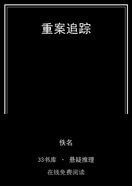 重案追踪 封面