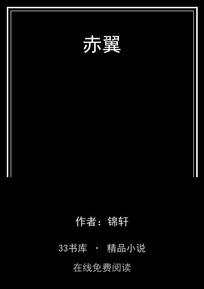 赤翼 封面
