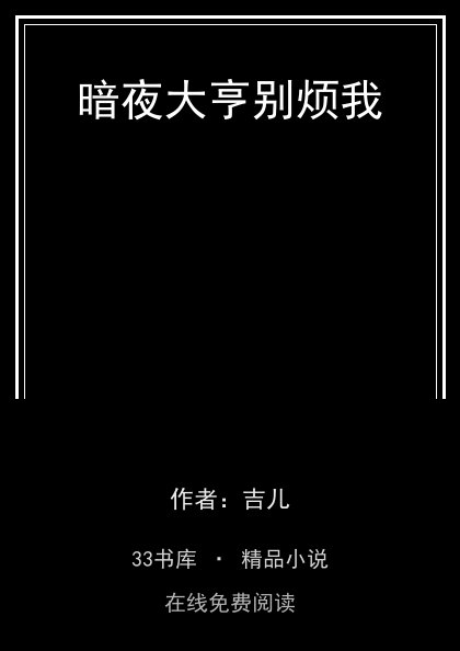 暗夜大亨别烦我封面