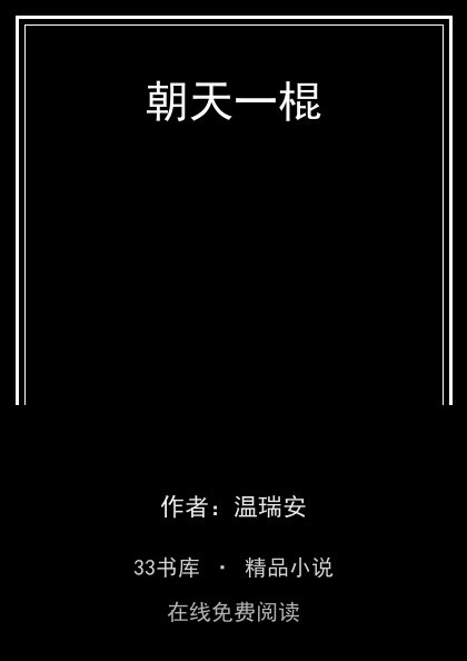 朝天一棍 封面