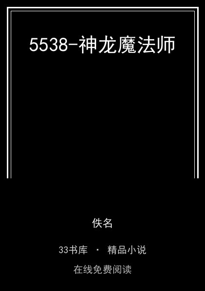 5538-神龙魔法师封面