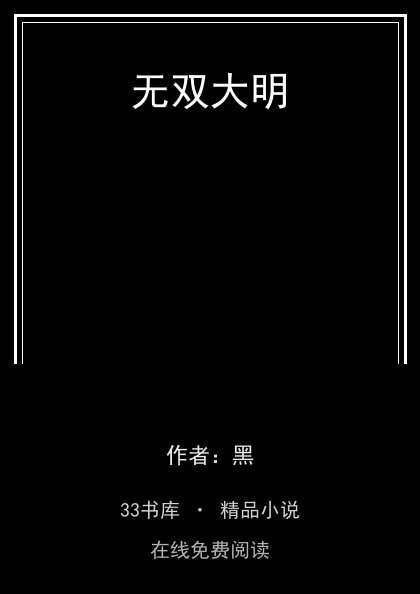 无双大明封面