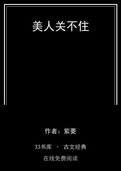 美人关不住封面