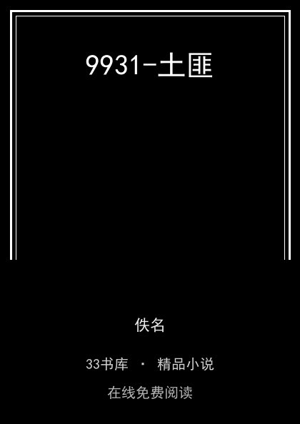 9931-土匪封面