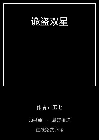 诡盗双星封面