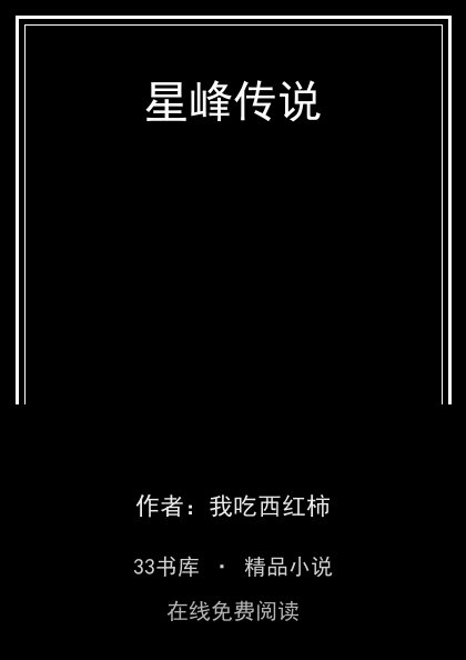 星峰传说封面