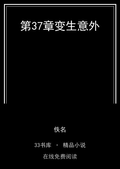 第37章变生意外 封面