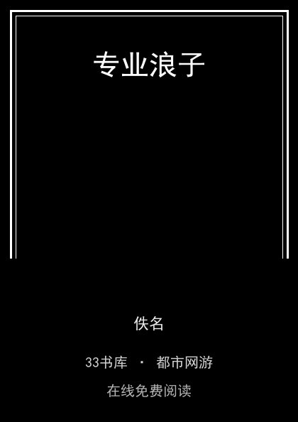 专业浪子封面