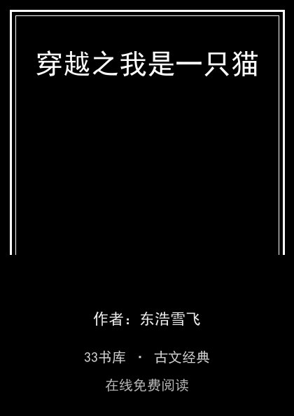 穿越之我是一只猫封面