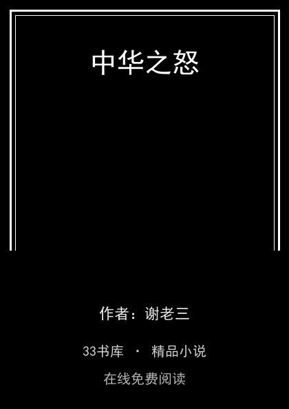 中华之怒 封面