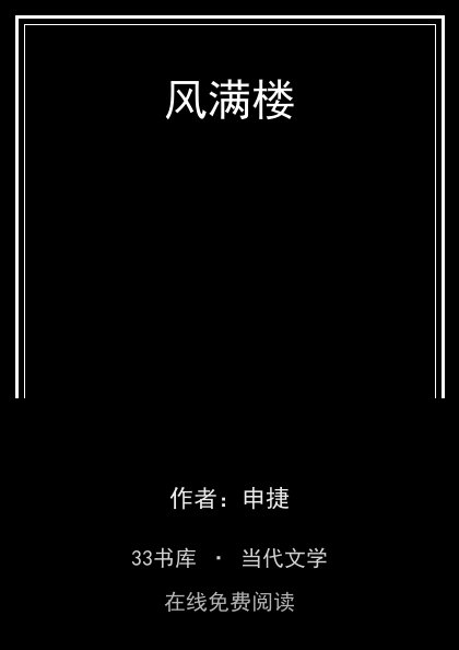 风满楼封面
