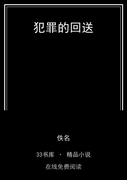 犯罪的回送 封面