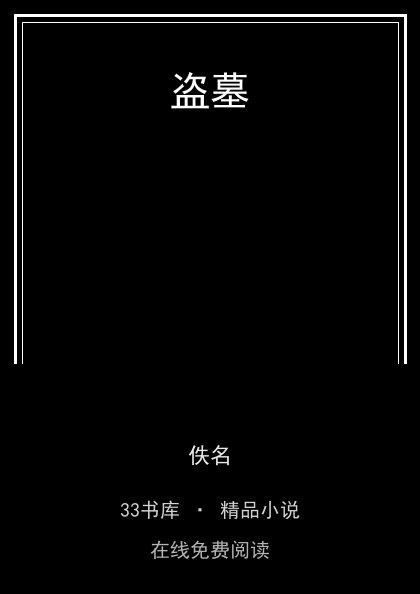 盗墓 封面