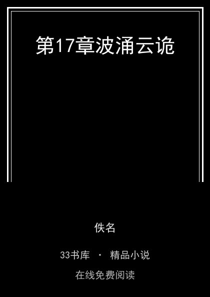 第17章波涌云诡封面