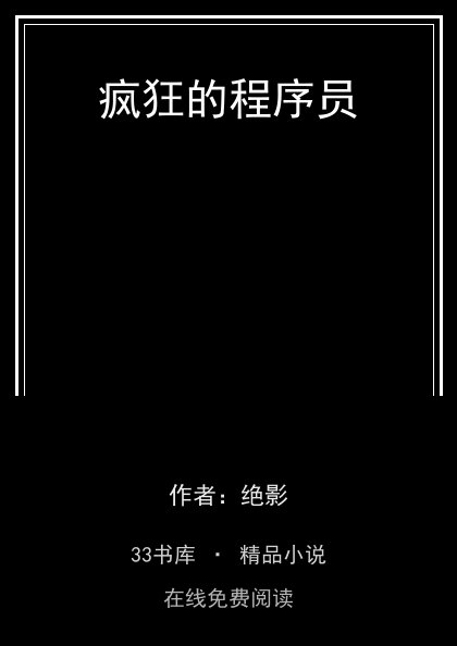 疯狂的程序员封面