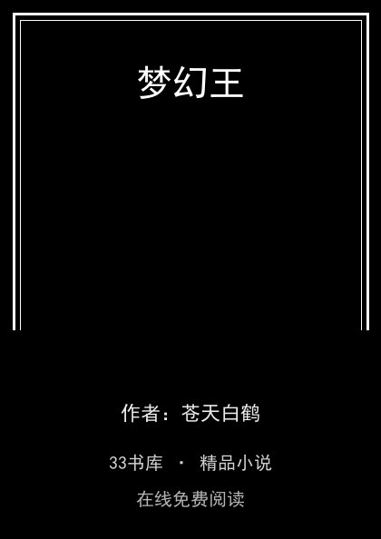 梦幻王封面