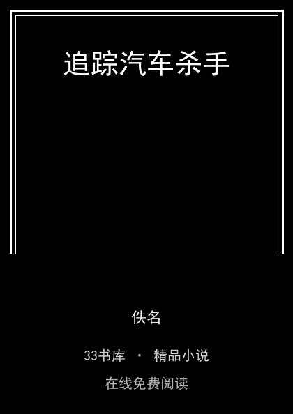 追踪汽车杀手封面