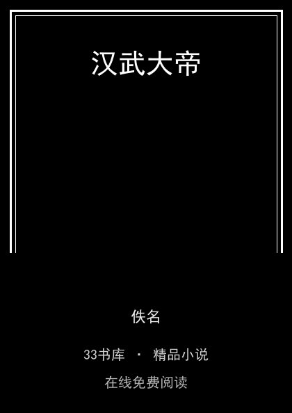 汉武大帝封面