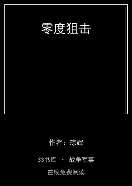 零度狙击封面