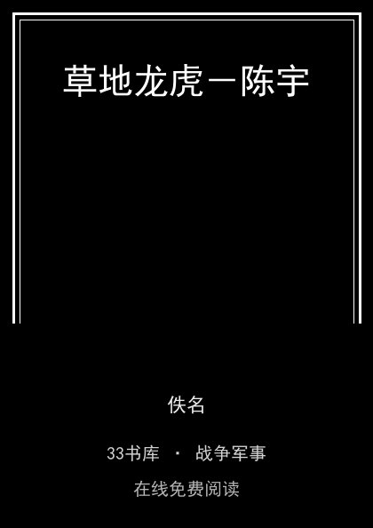 草地龙虎－陈宇封面