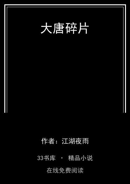 大唐碎片封面
