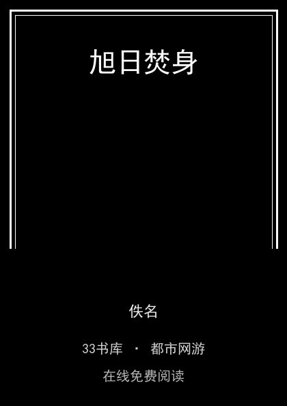旭日焚身 封面